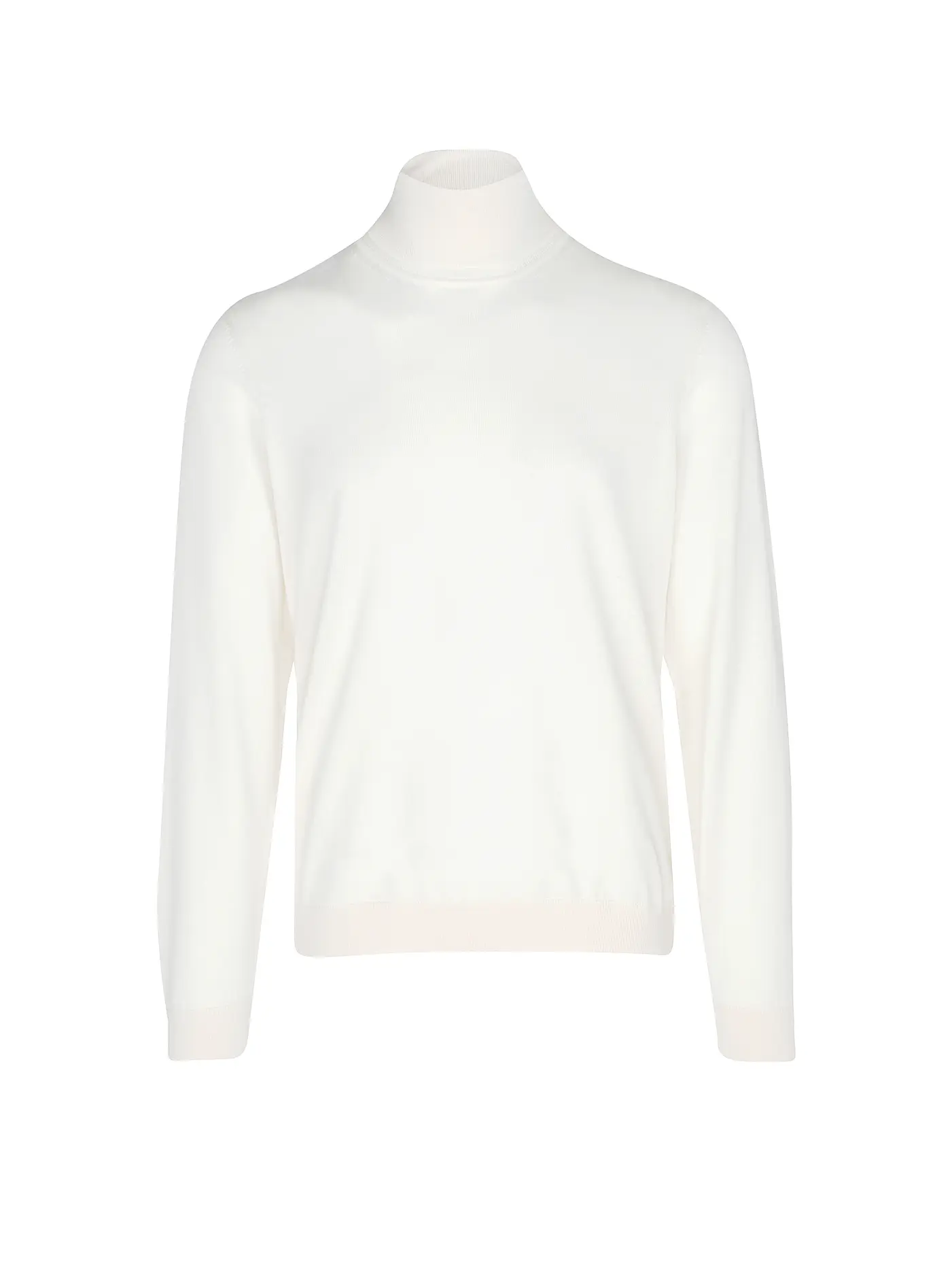 BOSS | Rollkragenpullover Slim Fit MUSSO | creme